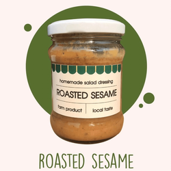 Homemade Organic Roasted Sesame Salad Dressing 200ml