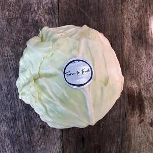 Organic Green Cabbage 1pcs(approx. 500g)