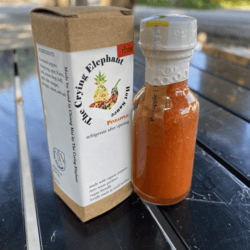 Crying Elephant Organic Hot Sauce 22ml-Pineapple