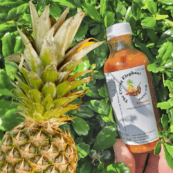 Crying Elephant Organic Hot Sauce 90ml-Pineapple