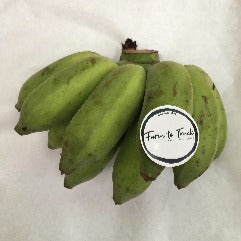 Organic Nam Wah Banana 1kg